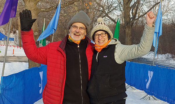 Jeri Glick­ Anderson and husband Charles