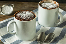 Healthy Chocolate Protein Mug Cake