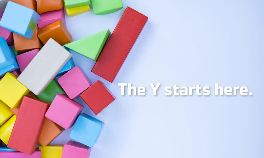 The Y starts here.