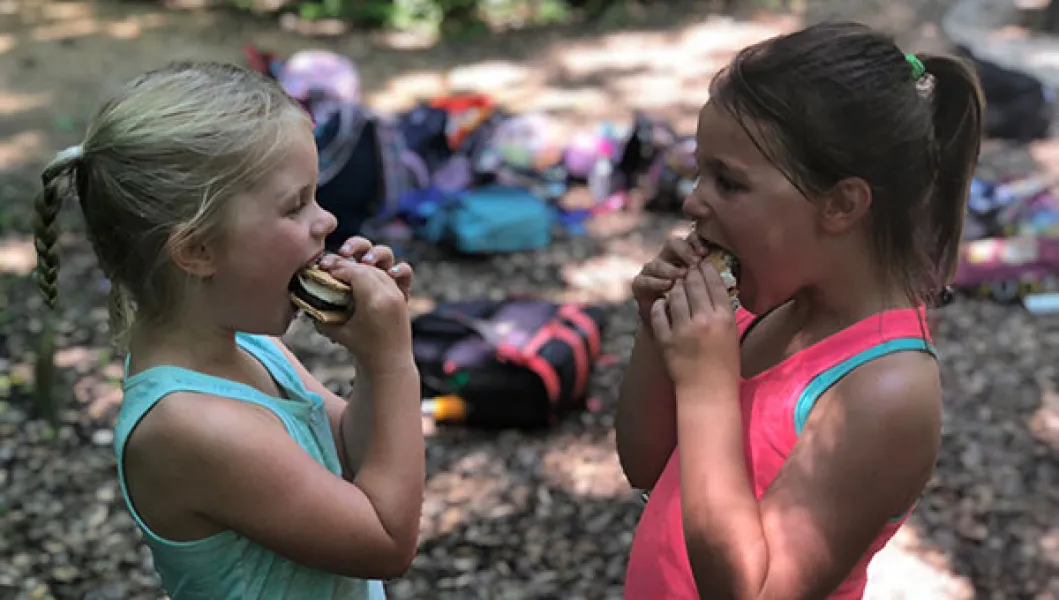 YMCA summer program participants