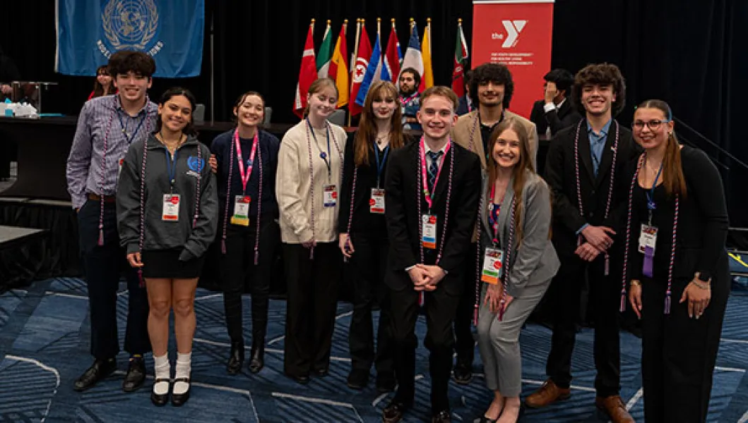 Model United Nations participants