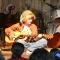 2025 Warren camper performing at the Drama and Music night.