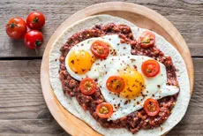 Huevos Rancheros with Avocado