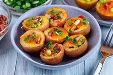 Loaded Baked Potato Bowls