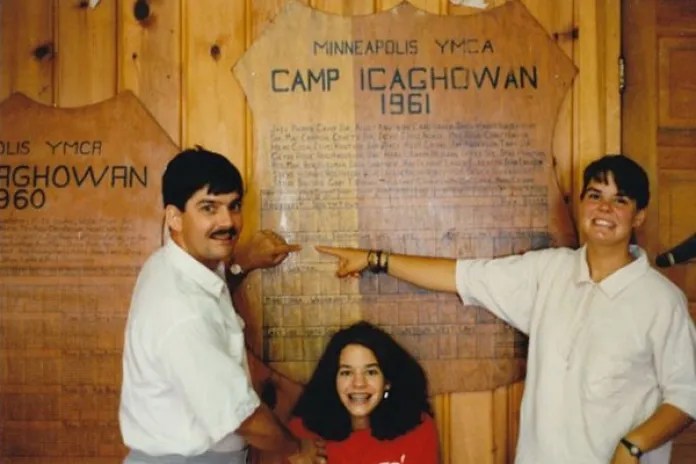 Photo of Mark, Laura, and Cathy