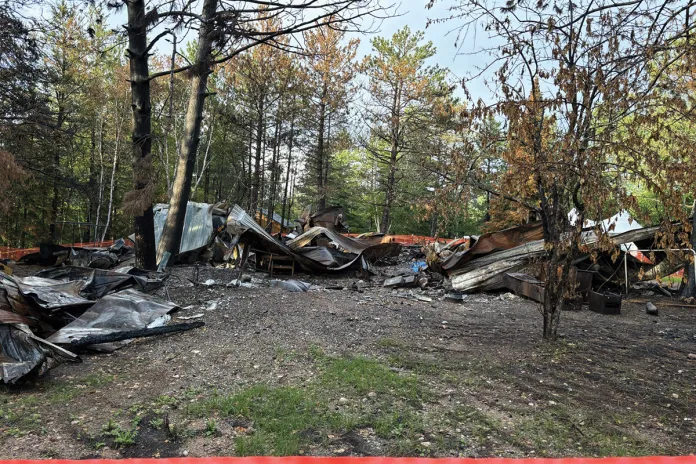 What is left of Orion after the fire