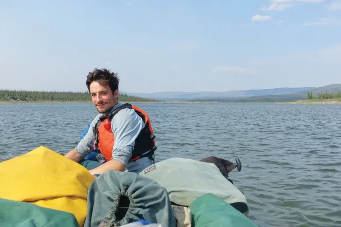 August on his arctic trip to the Coppermine River.
