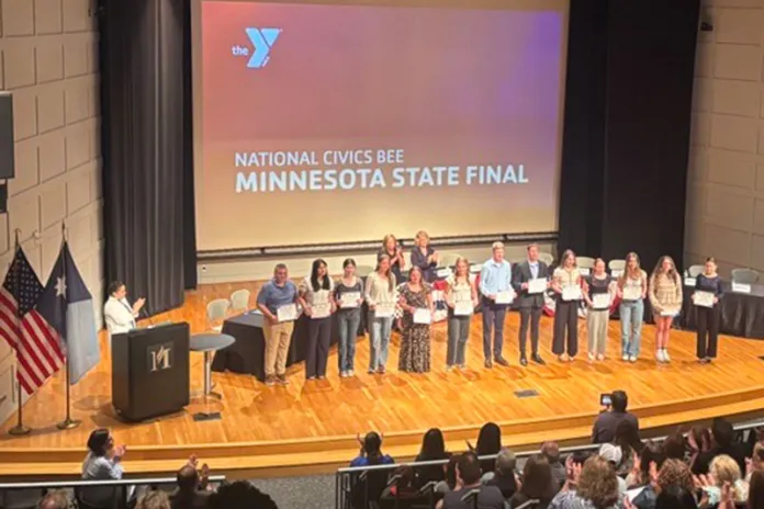 National Civics Bee participants