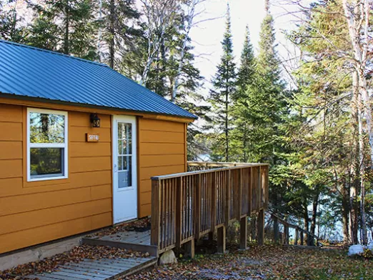 Setri cabin at Camp Northern Lights
