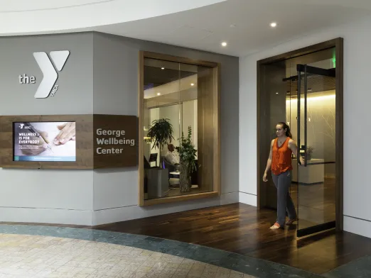 George Wellbeing Center Front Door