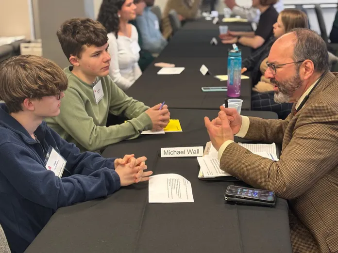 Speed Networking participants