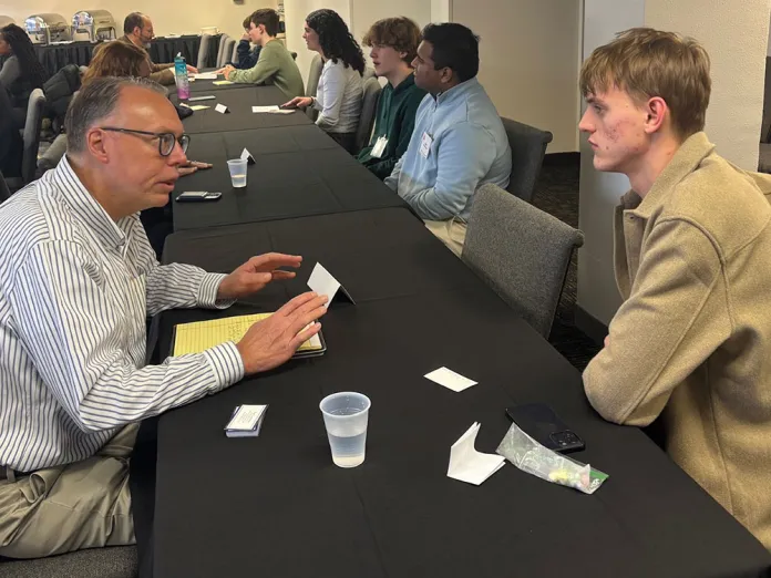 Speed Networking participants