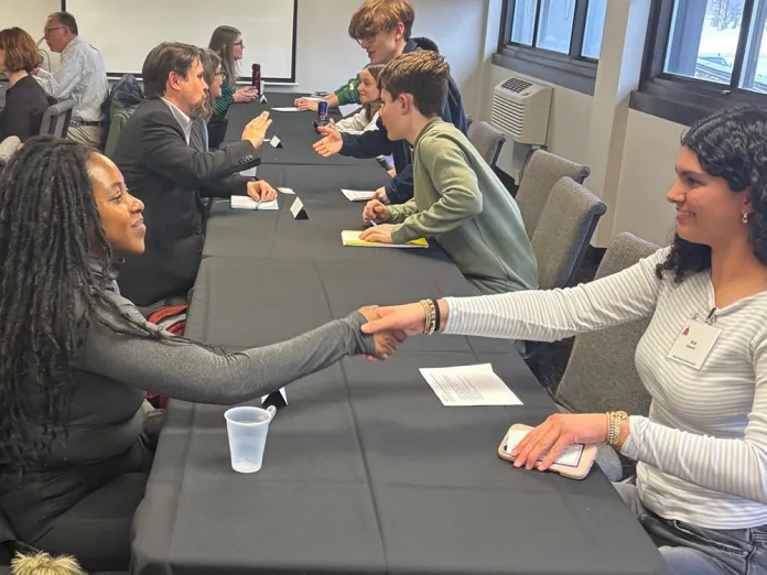 Speed Networking participants