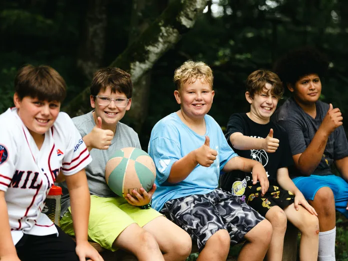 Camp friends