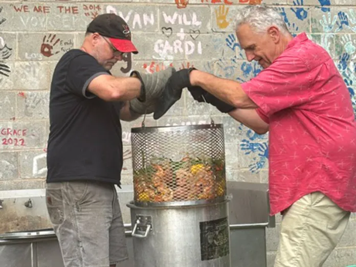 Camp Ihduhapi Shrimp Boil Dinner